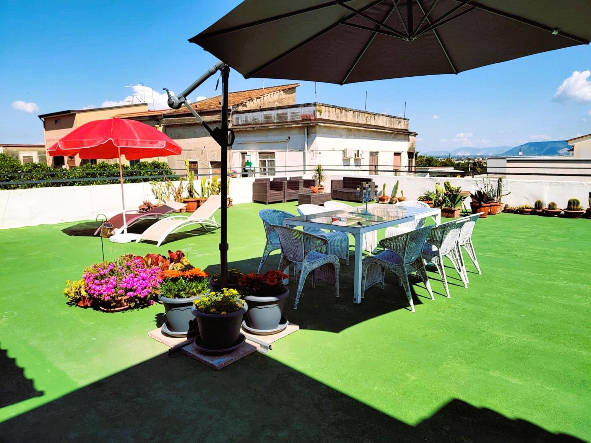 Palazzo Di Donna Panoramic Terraces And Private Parking Strategic To Amalfi Coast, Pompei, Napoli Villa Sant'Egidio del Monte Albino Ngoại thất bức ảnh