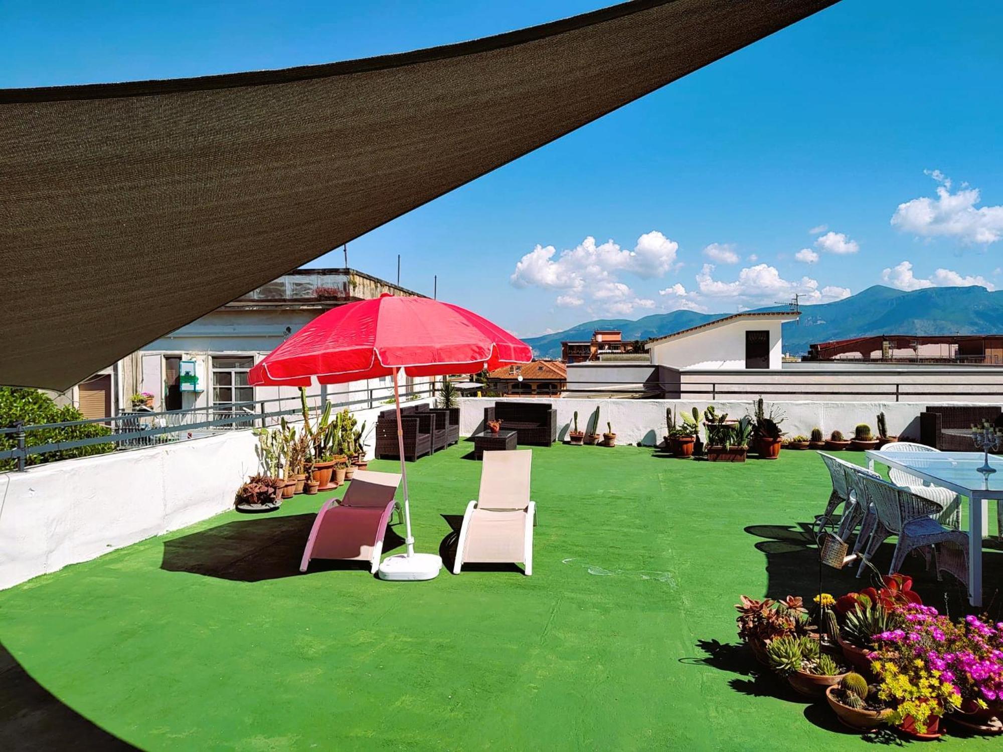 Palazzo Di Donna Panoramic Terraces And Private Parking Strategic To Amalfi Coast, Pompei, Napoli Villa Sant'Egidio del Monte Albino Ngoại thất bức ảnh