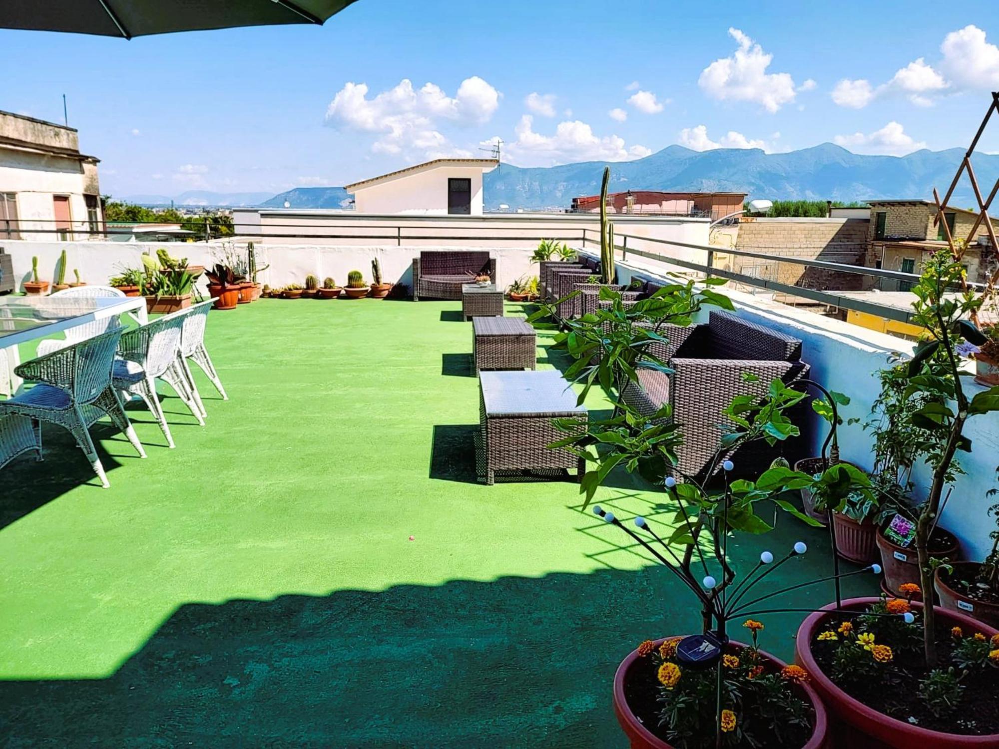 Palazzo Di Donna Panoramic Terraces And Private Parking Strategic To Amalfi Coast, Pompei, Napoli Villa Sant'Egidio del Monte Albino Ngoại thất bức ảnh