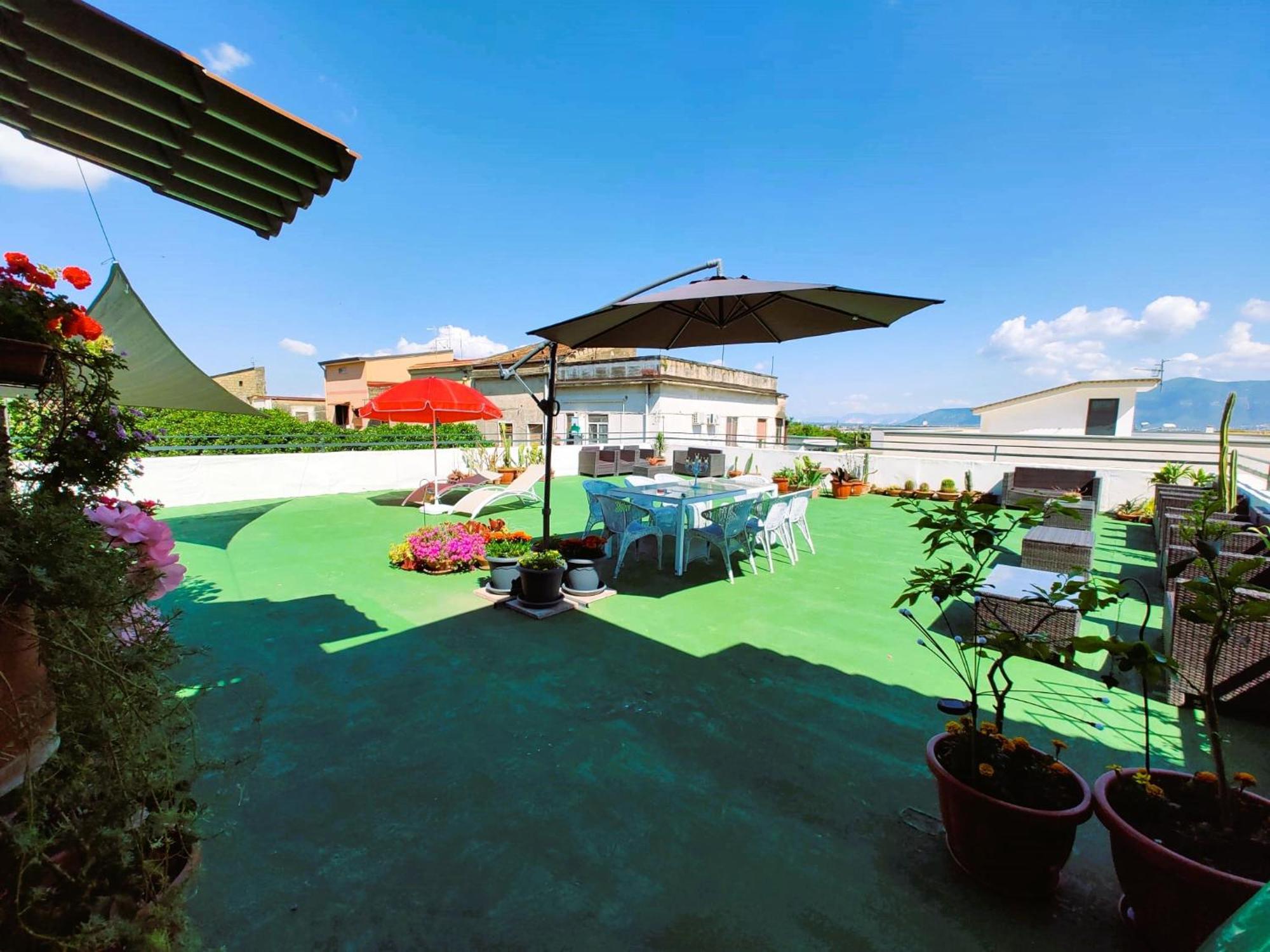 Palazzo Di Donna Panoramic Terraces And Private Parking Strategic To Amalfi Coast, Pompei, Napoli Villa Sant'Egidio del Monte Albino Ngoại thất bức ảnh
