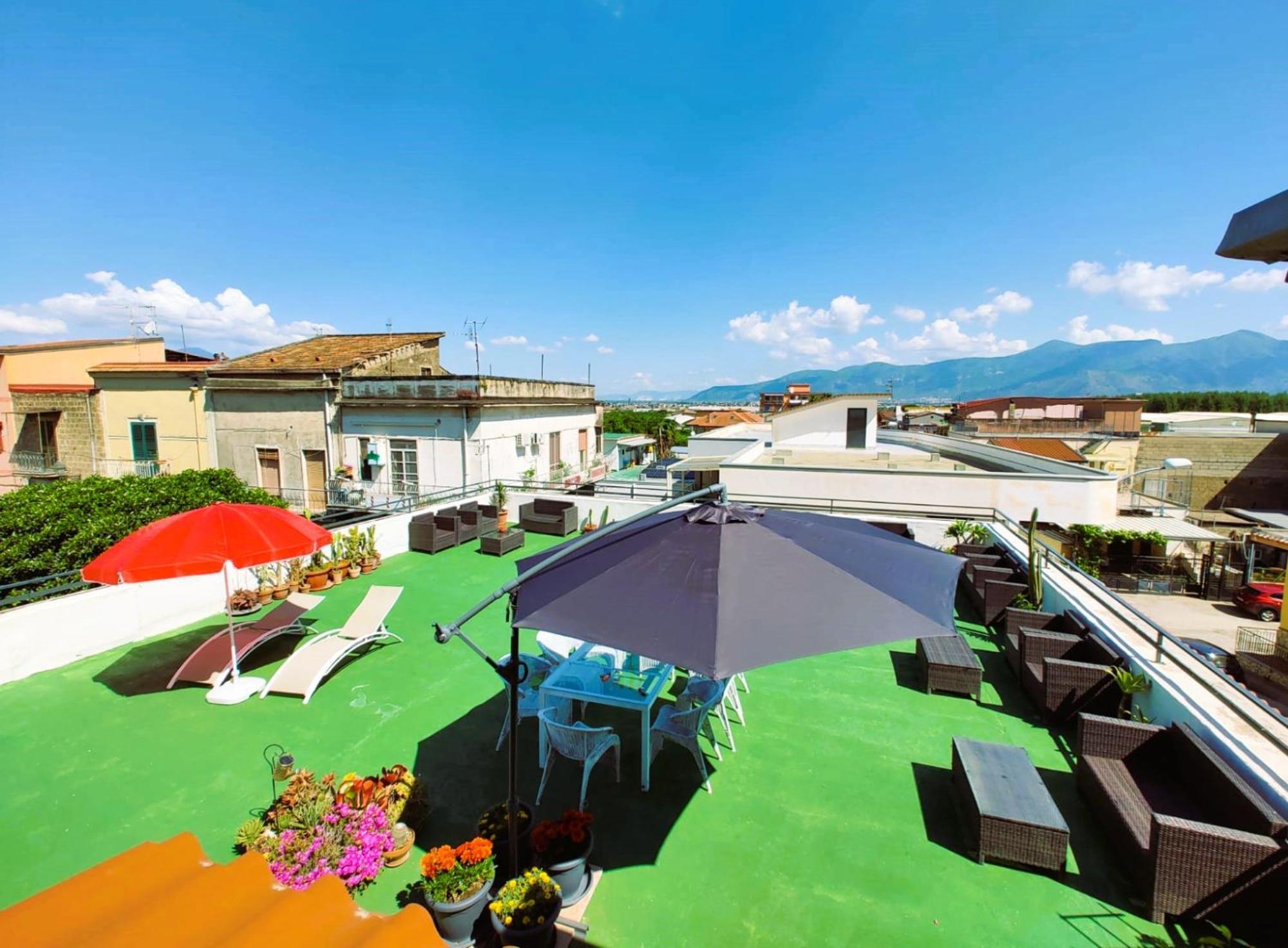 Palazzo Di Donna Panoramic Terraces And Private Parking Strategic To Amalfi Coast, Pompei, Napoli Villa Sant'Egidio del Monte Albino Ngoại thất bức ảnh