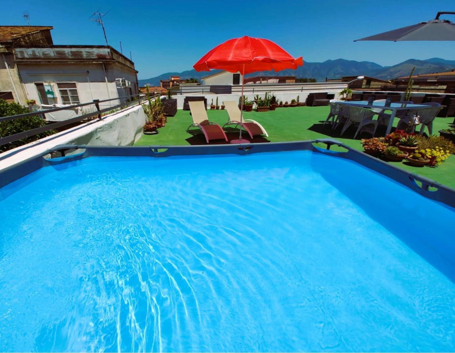 Palazzo Di Donna Panoramic Terraces And Private Parking Strategic To Amalfi Coast, Pompei, Napoli Villa Sant'Egidio del Monte Albino Ngoại thất bức ảnh